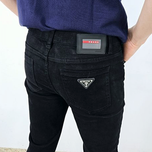 프*다 PRADA 슬림 일자 청바지