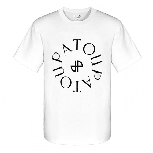 파투 PATOU 서클 로고 티셔츠