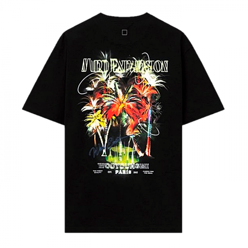 우영미 WOOYOUNGMI 파이어 워크 티셔츠