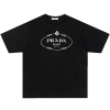 PRADA 카나파 로고드 티셔츠