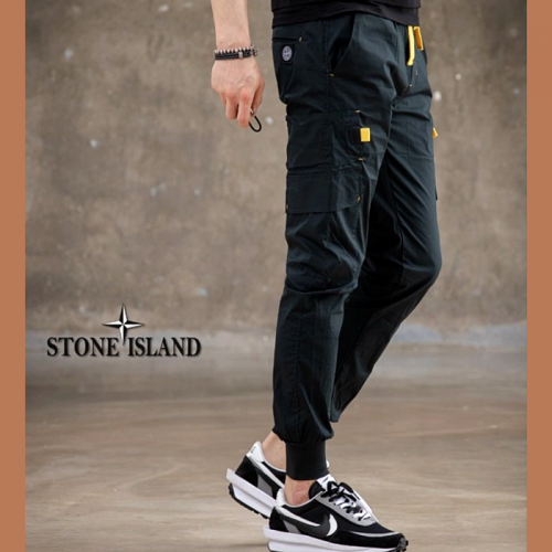 스* 아일랜드  테이퍼드핏  더블카고 조거팬츠
