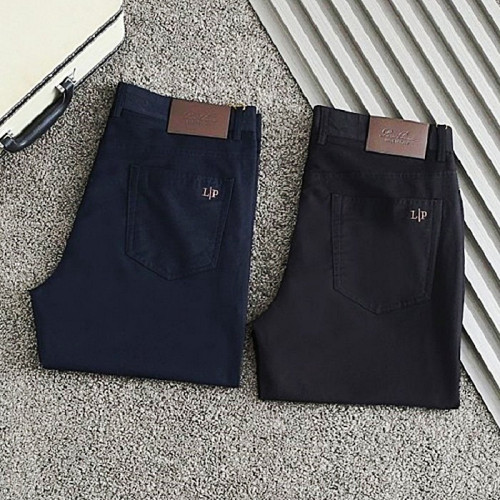 로로피*나 Loro Piana 포켓 자수로고 면스판 팬츠