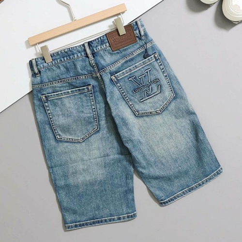 LOUIS VUITTON 3D 엠보 데님 쇼트팬츠