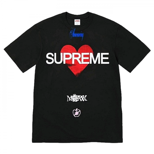 슈프림 SUPREME 하트 로고 티셔츠