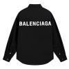 발렌시*가 BALENCIAGA 백 로고 셔츠