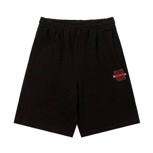 BALENCIAGA 테이프드 로고워싱 스웨트 쇼츠