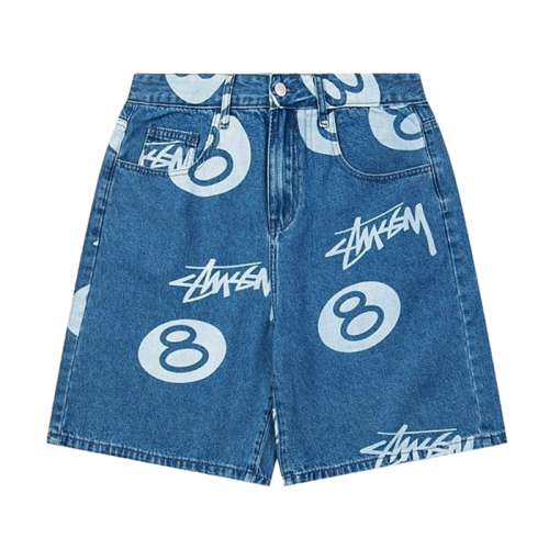 스투시 STUSSY 에이트볼 데님 쇼츠