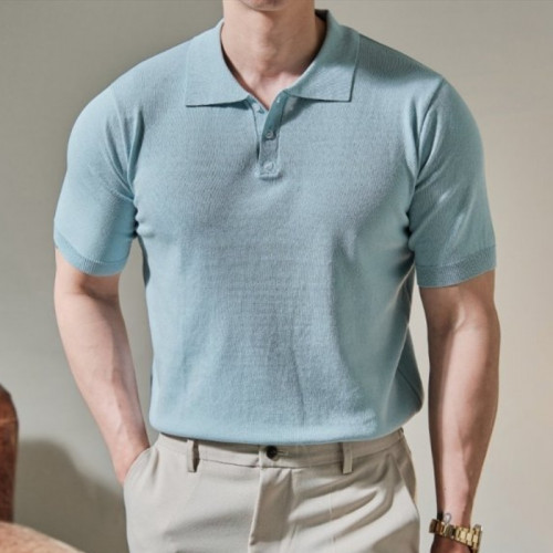 로로피*나   린넨 니트반팔