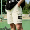 스톤아일*드 STONE ISLAND 밴딩 워싱 카고반바지