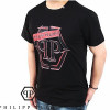 PHILIPP PLEIN 스케치 프린팅 실켓 티셔츠