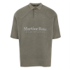 마틴로즈 MARTINEROSE 패디드로고 숏슬리브 폴로