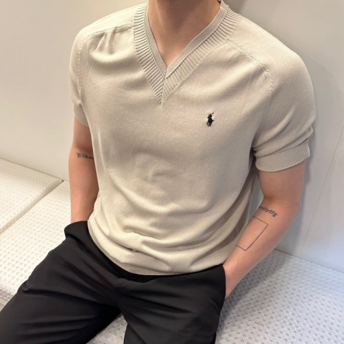 POLO 랄프*렌  머슬핏 브이넥 반팔니트