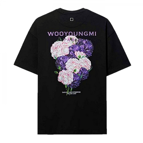 우영미 WOOYOUNGMI 퍼플라워 티셔츠