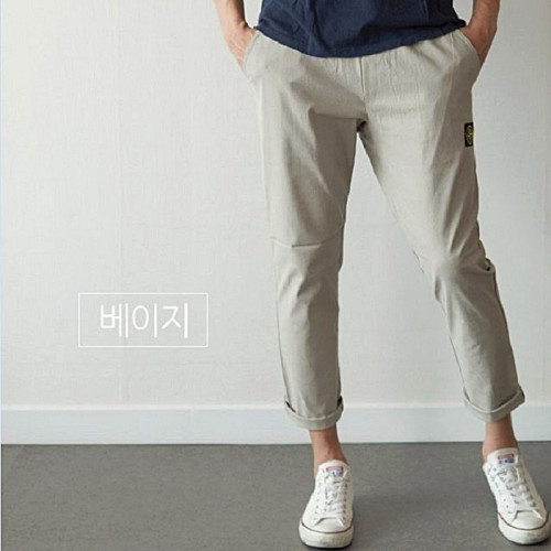 스톤 아일*드   린넨스판 팬츠