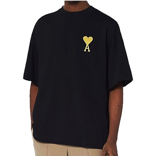 AMI 골드하트 크루넥 티셔츠