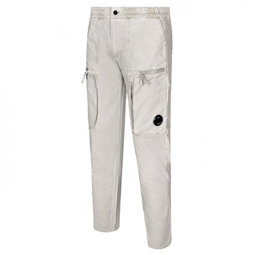 CP 컴퍼니 가먼트 다이닝 렌즈 카고지퍼 팬츠