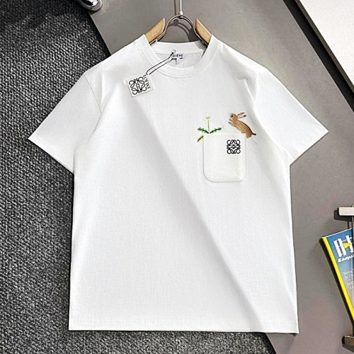 로에베 LOEWE 토끼 포켓자수 티셔츠