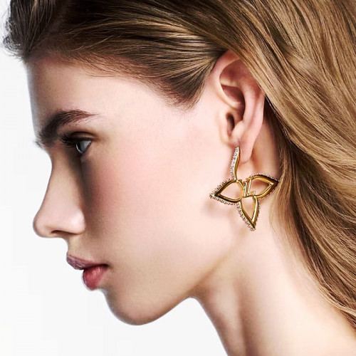 LOUIS VUITTON  슬림 플라워 이어링