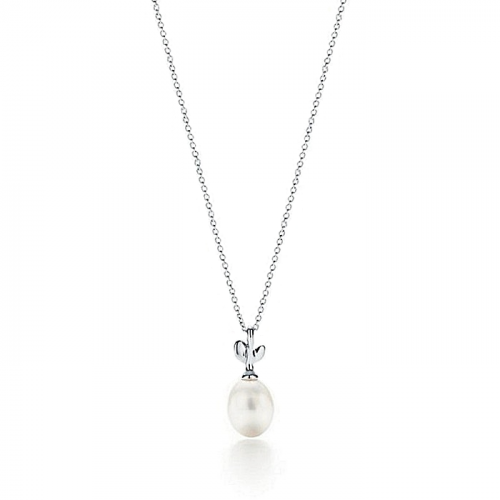 TIFFANY & CO.빅토리아 진주 & 다이아몬드 펜던트