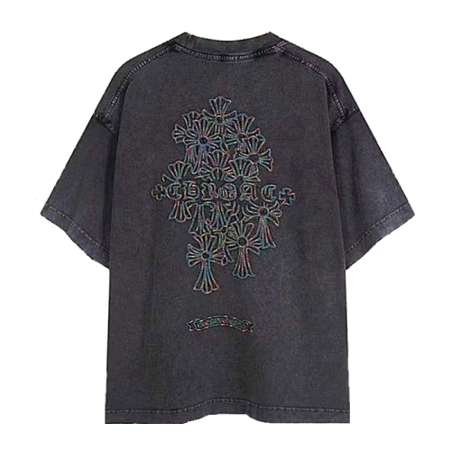 Chrome hearts 피그먼트 워싱 멀티십자가 티셔츠