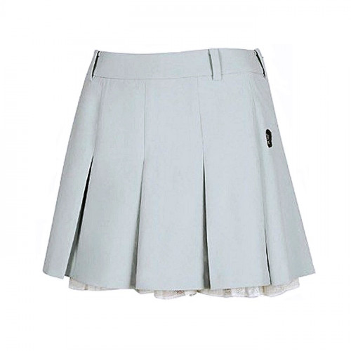 AMAZING_CRE 레이어드 플리츠 테크 큐롯 스커트