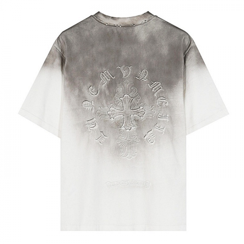 Chrome hearts 데미지 워싱 반팔 티셔츠