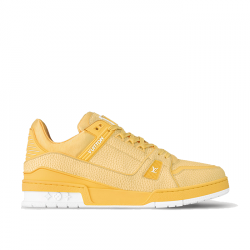 LOUIS VUITTON LV 트레이너 스니커즈 - 옐로우