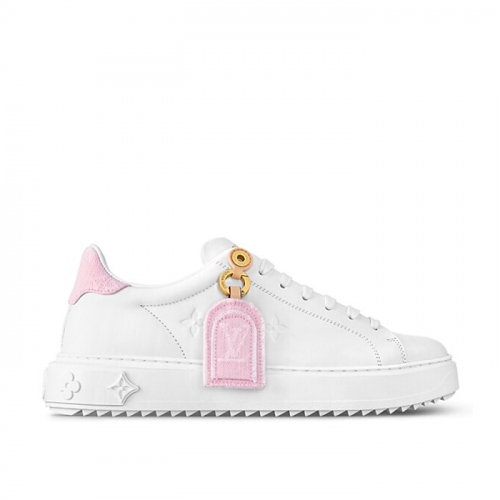 LOUIS VUITTON 타임 아웃 스니커즈 - 핑크탭