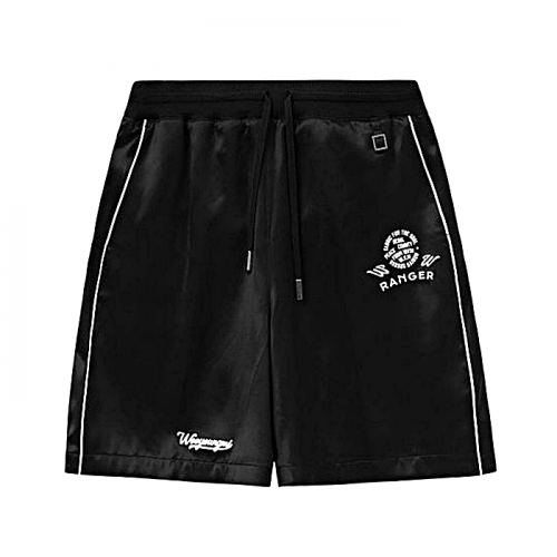 우영미 WOOYOUNGMI 파이핑라인 밴디드쇼츠