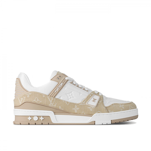 LOUIS VUITTON LV 트레이너 스니커즈 - 베쥬