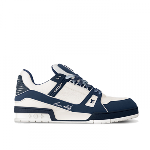 LOUIS VUITTON LV 트레이너 스니커즈 - 블루네이비