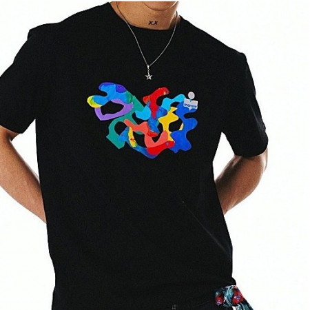 ISABEL MARANT 컬러 페인팅 티셔츠