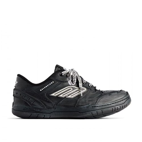 BALENCIAGA 햄튼스 원-아웃 스니커즈 - 블랙