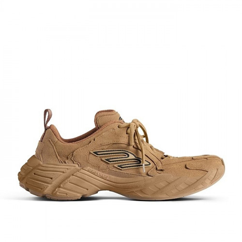 BALENCIAGA 스웨이드 먼데이 슈즈 - 브라운