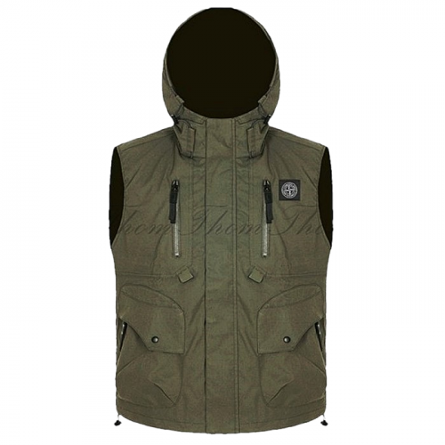 스톤아일*드 STONE ISLAND 야상 조끼