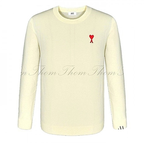 아미 AMI 로고 텐션 니트