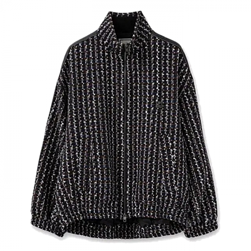 우영미 WOOYOUNGMI 부클 트위드 오버자켓