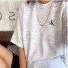 CK 미니 가슴로고 티셔츠