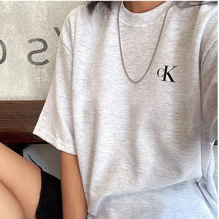 CK 미니 가슴로고 티셔츠