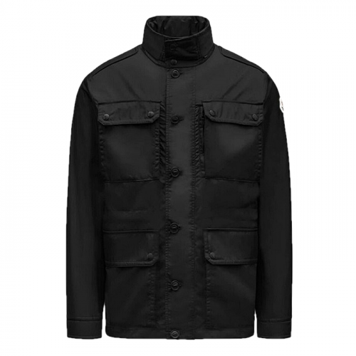 MONCLER 레즈 레인 바람막이 자켓 - 블랙