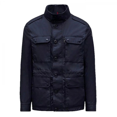 MONCLER 레즈 레인 바람막이 자켓 - 네이비