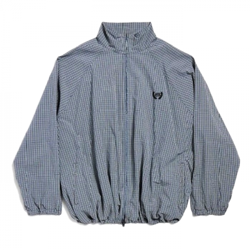 BALENCIAGA 크레스트 체크드 트랙자켓