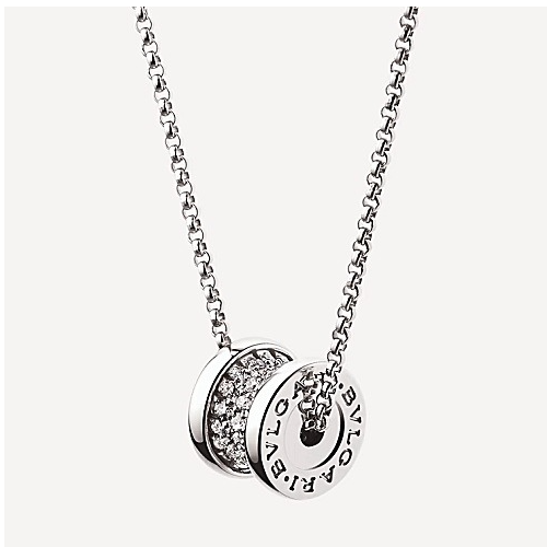 불가리 BVLGARI 비제로원 미니 다이아 네크리스