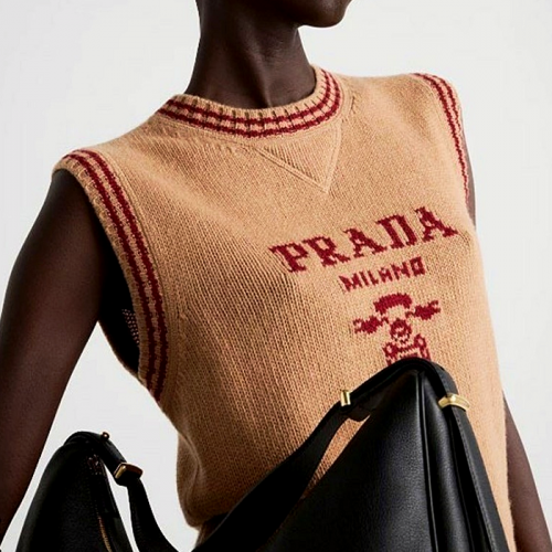 PRADA 울 캐시미어 베스트