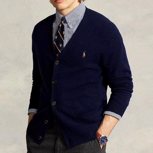 랄프로렌 polo ralphlauren 멀티컬러 포니 가디건