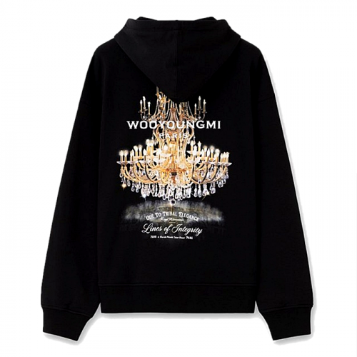 우영미 WOOYOUNGMI 샹들리에 후디