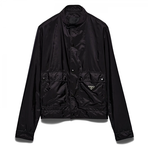 PRADA 리나일론 포켓 로고 경량 재킷