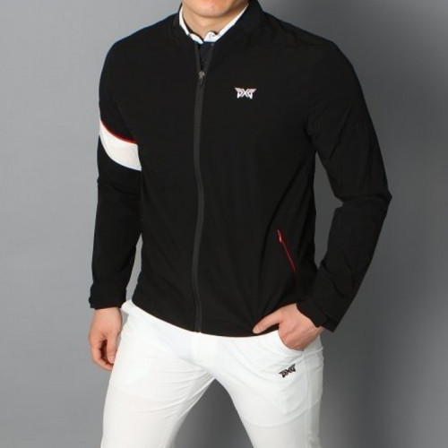 P*G  화이트 완장 바람막이