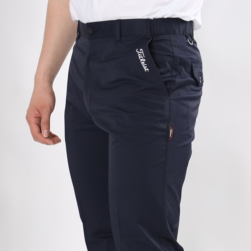 타이틀리*트 단추 투포켓 스판 슬랙스