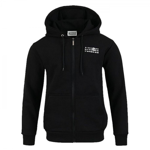 메종 Maison Margiela 넘버 로고 후드집업